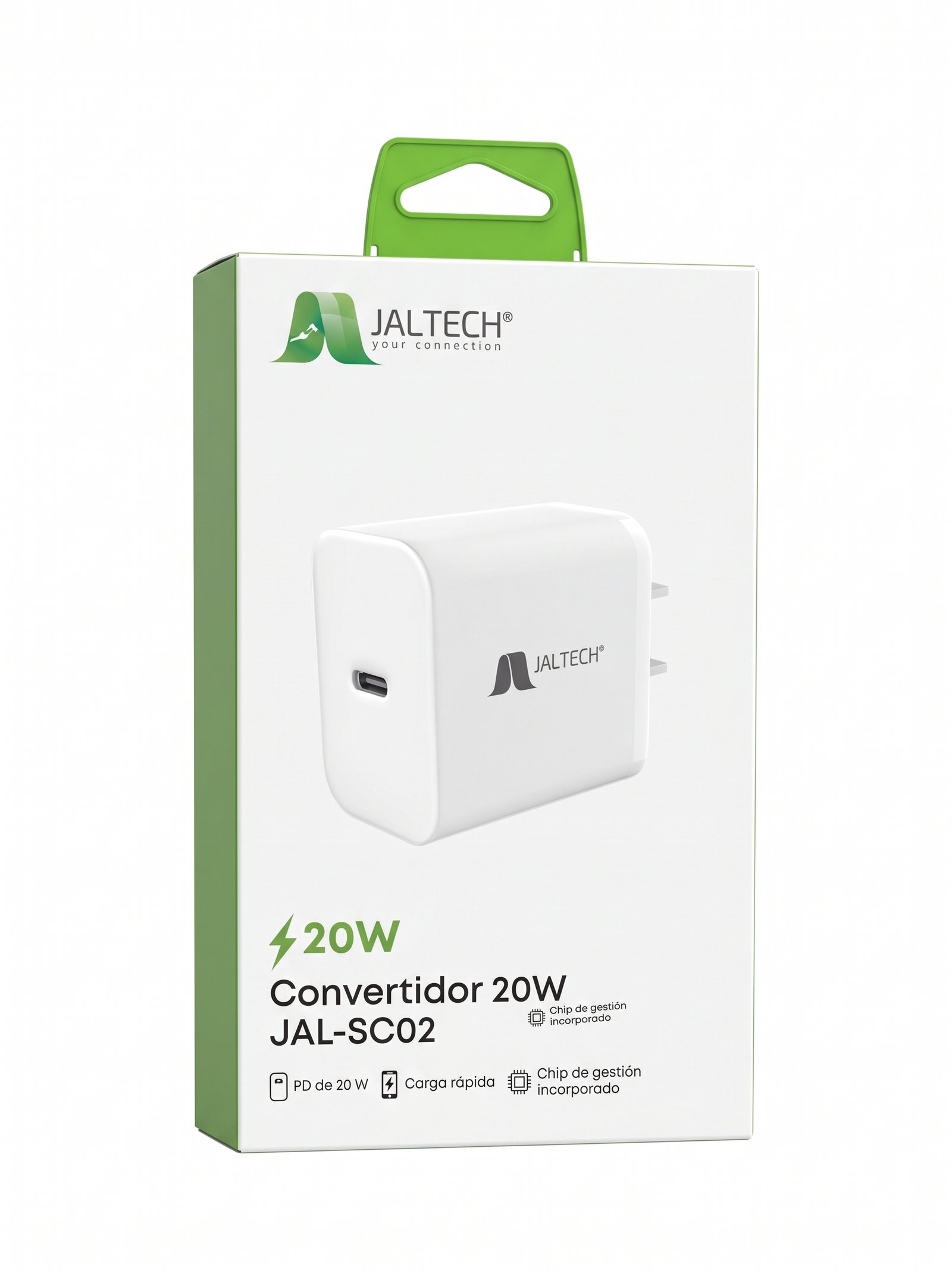 Cargador 20W PD Jaltech JAL-SC02
